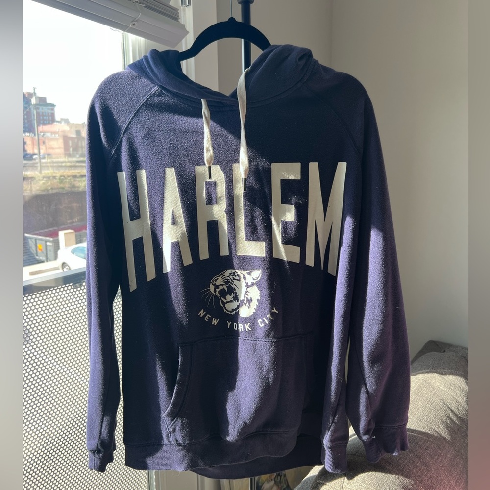 Dark blue hoodie